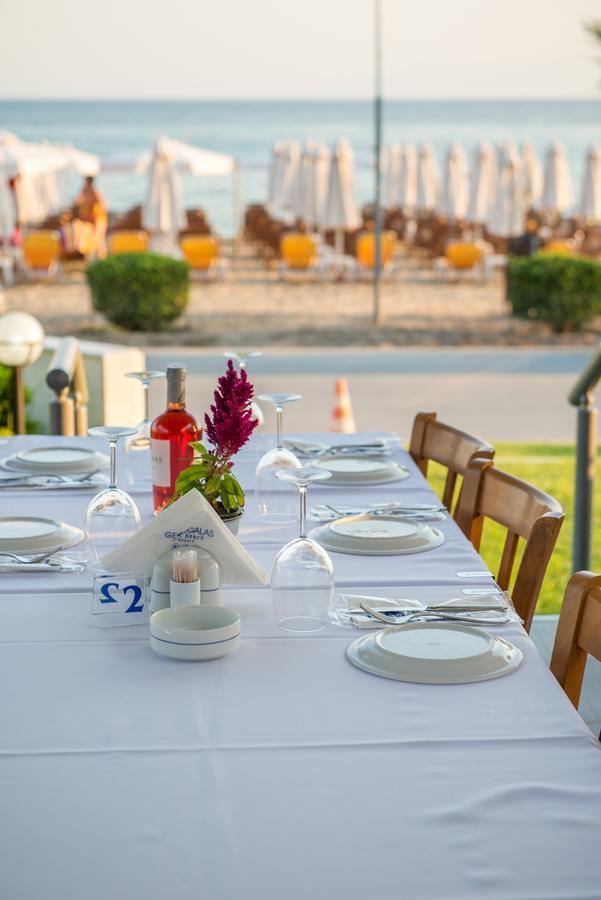 Georgalas Sun Beach Rooms Nea Kallikrateia Luaran gambar