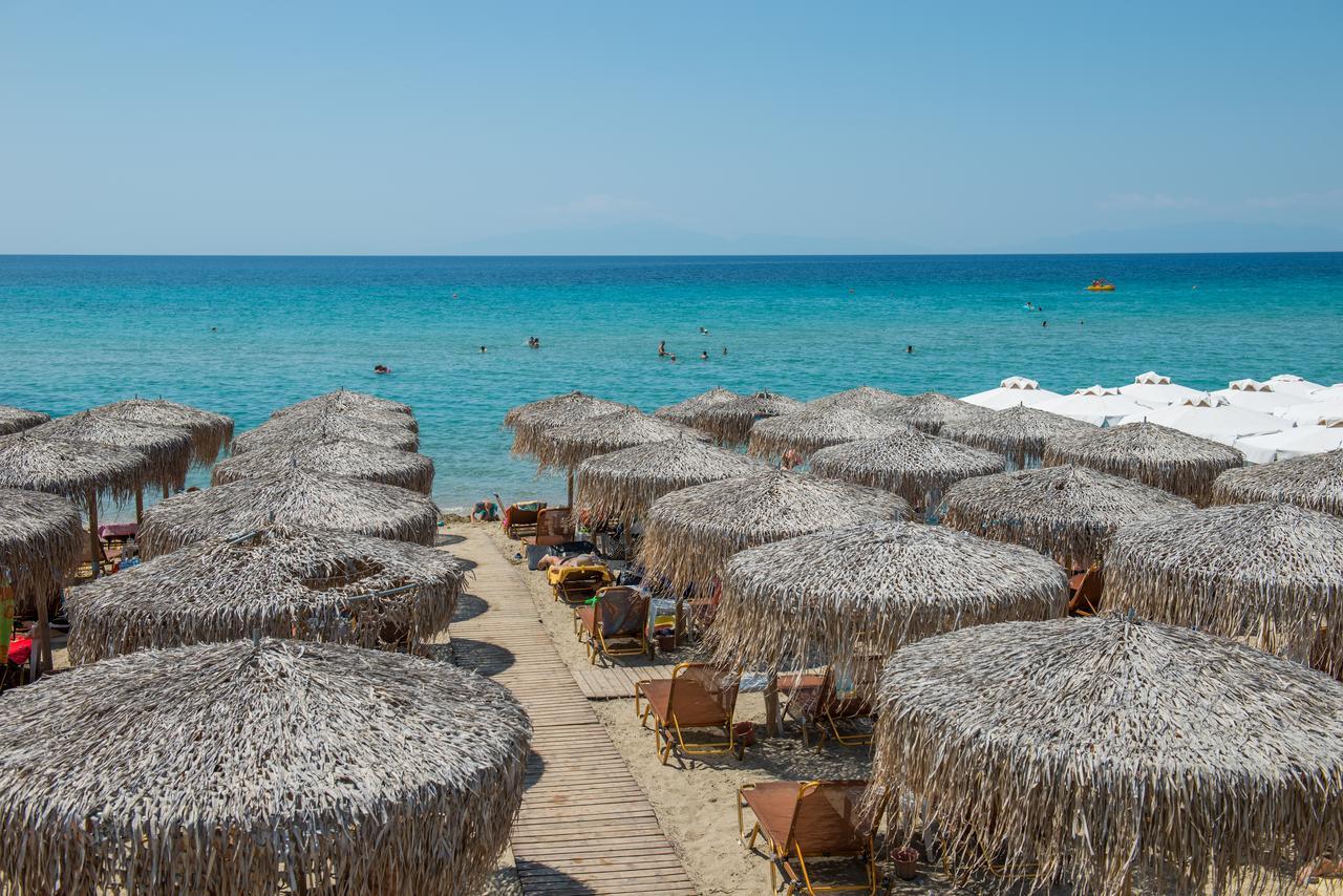 Georgalas Sun Beach Rooms Nea Kallikrateia Luaran gambar