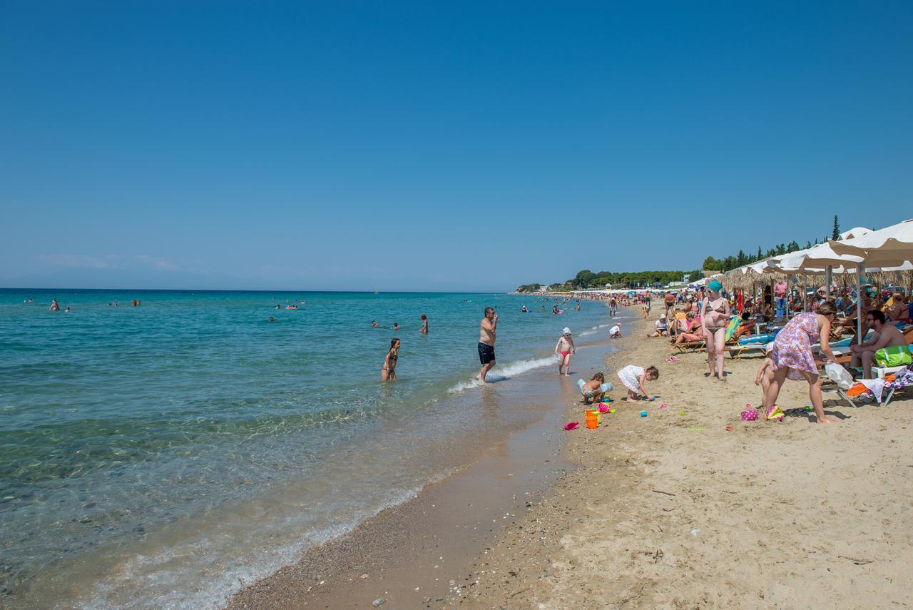 Georgalas Sun Beach Rooms Nea Kallikrateia Luaran gambar