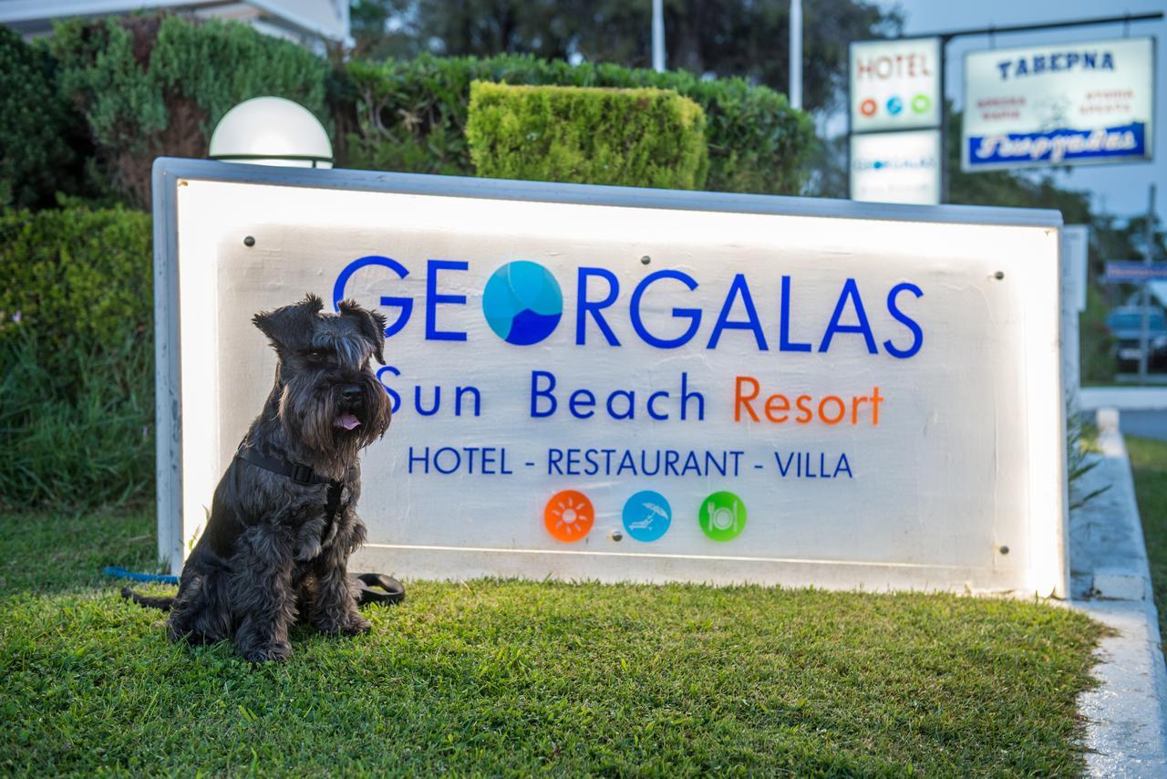 Georgalas Sun Beach Rooms Nea Kallikrateia Luaran gambar