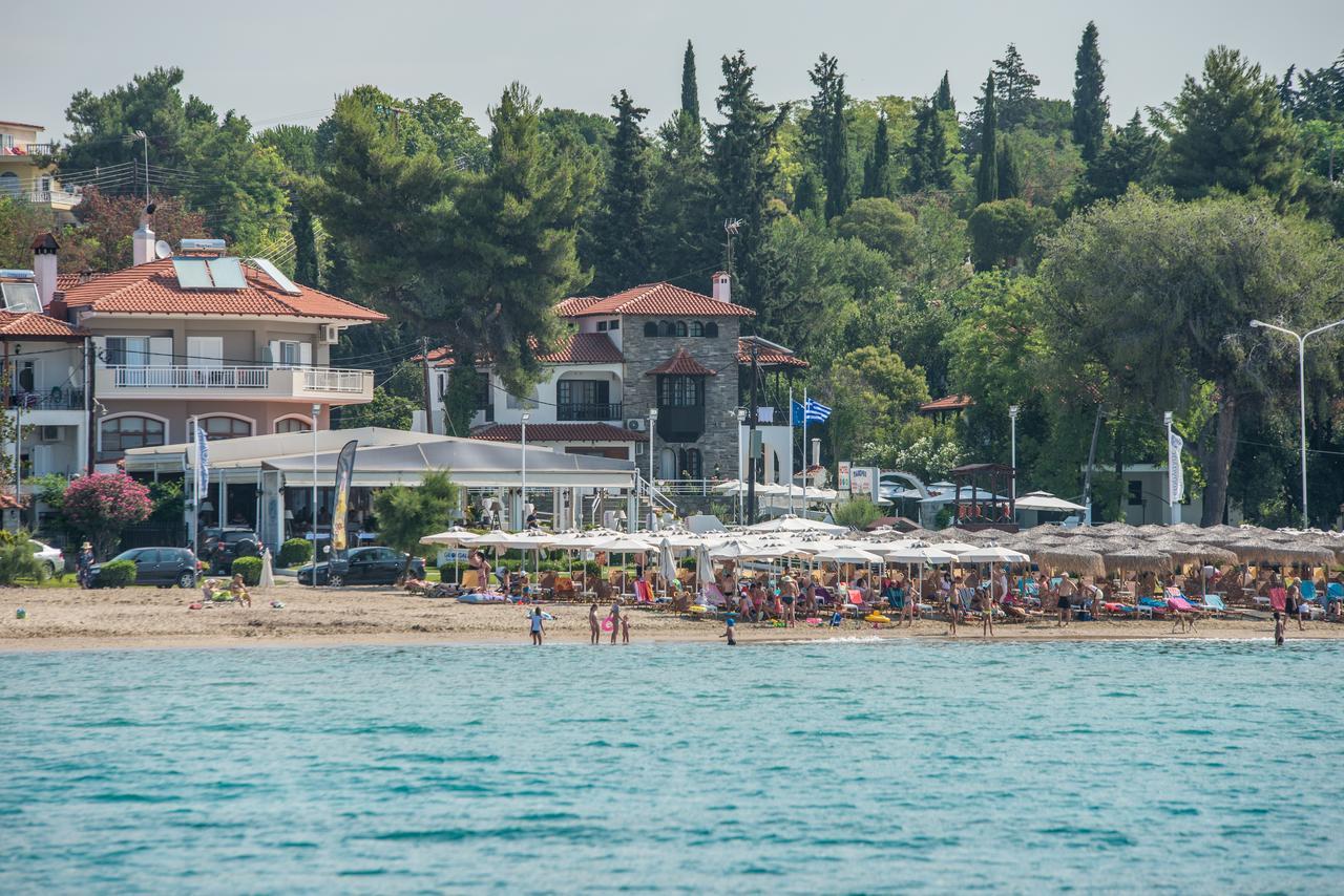 Georgalas Sun Beach Rooms Nea Kallikrateia Luaran gambar