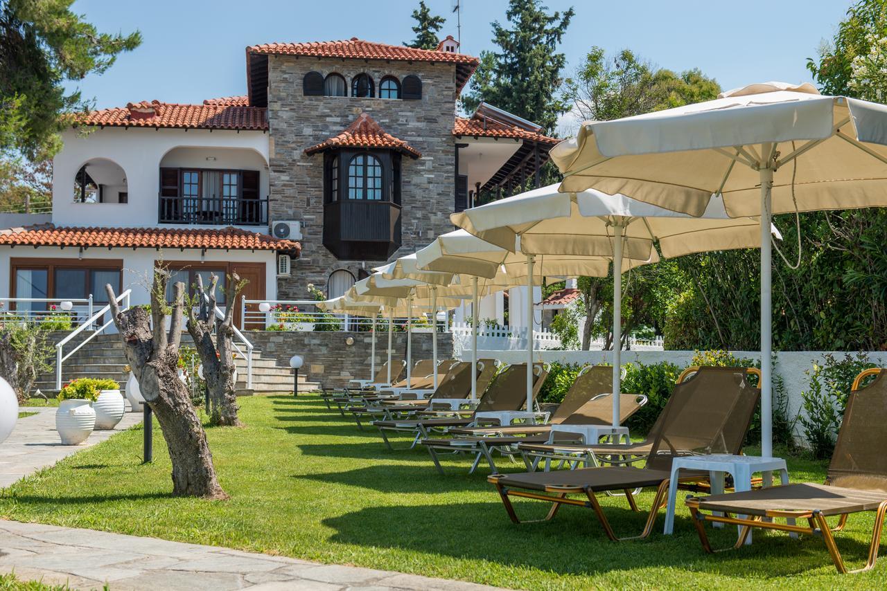 Georgalas Sun Beach Rooms Nea Kallikrateia Luaran gambar